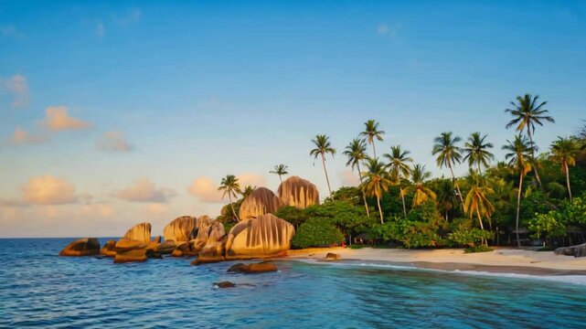 island of la digue seychelles video