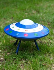 a flying saucer toy, high definition image