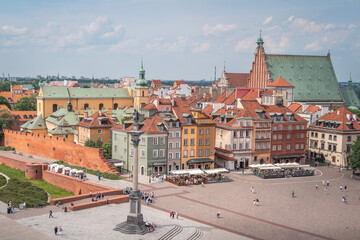 Fototapeta premium Warsaw, Poland - June 18 2025 