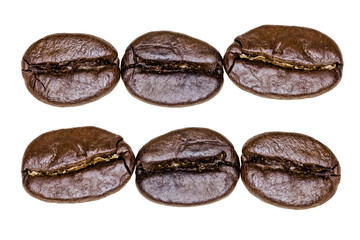 Roasted coffee beans