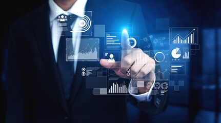 Data insights, charts, and analytics help visualize performance. Data drives strategy, analytics...