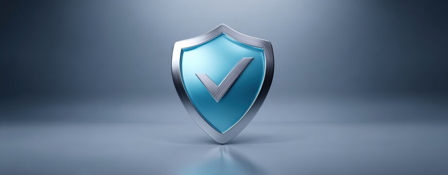 The shield symbolizing security and trust in digital environments.