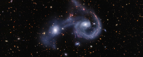 Ultra-HD Deep Space Image — Real Astrophotography of Nebula, Galaxy, Supernova, Star Cluster and...