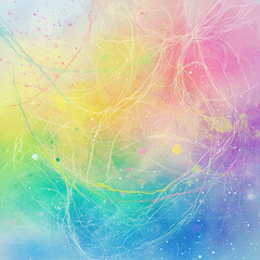 Abstract colorful gradient background with soft flowing textures  