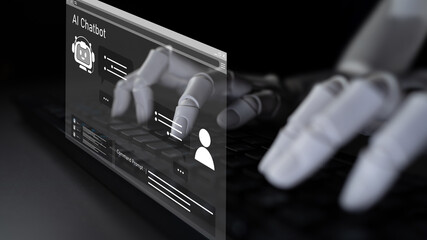 AI Virtual Assistant Artificial Intelligence Chatbot Controlled by Prompt Engineering for...