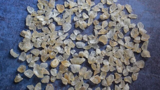 Raw whole dried Tragacanth gum