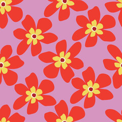 Obraz premium seamless floral pattern