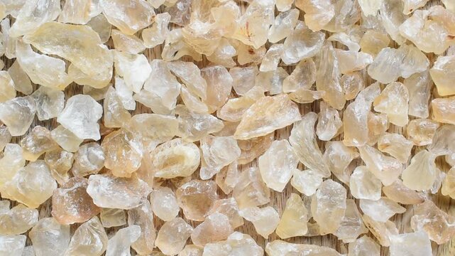 Raw whole dried Tragacanth gum