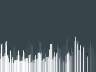 Obraz premium Abstract cityscape graphic design.