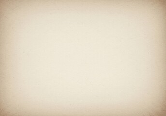 Aged Beige Paper Textured Background. Classic off white parchment surface, subtly textured and vignetted. Its warm tone evokes vintage feelings, perfect for evoking nostalgia or as a neutral backdrop.