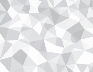 Cool-grey low-poly geometric mesh