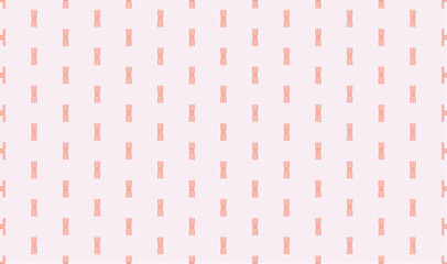 Modern abstract seamless pattern with minimalist line-based geometric flowers, oriental ornamentation, and repeating diamond-shaped motifs in vector format