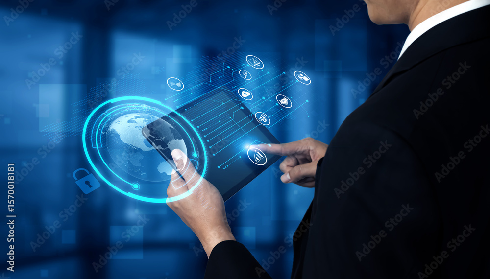 Aufkleber big data and analytics support real-time insights, predictive modeling, and data-driven decisions fo
