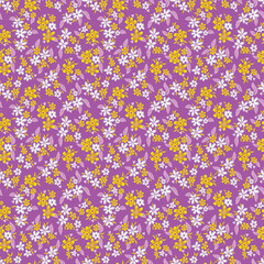 Vintage Floral Repeat Pattern for Textile Use