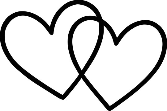 Double Heart SVG Cut Files for Cricut & Silhouette