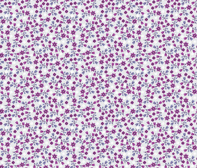 Vintage Floral Repeat Pattern for Textile Use