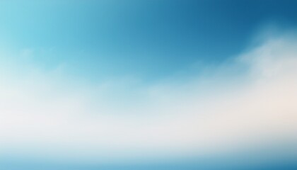 Fototapeta premium blue sky color gradient background abstract white air texture cloudy pastel blur pattern