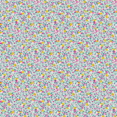 Vintage Floral Repeat Pattern for Textile Use