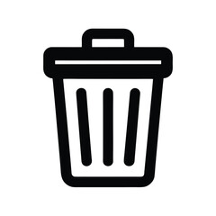A sleek vector illustration of a metallic recycle bin icon, perfect for web buttons or a clean delete symbol