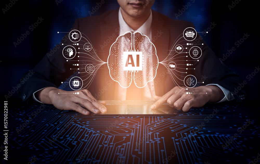Poster ai assistant with llm, big data, machine learning, and generative ai powers prompt engineering and s