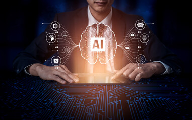 AI assistant with LLM, big data, machine learning, and generative AI powers prompt engineering and...