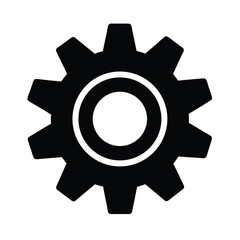 gear icon vector illustration