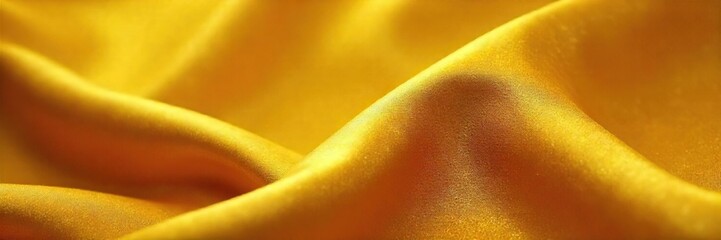 Luxurious Golden Fabric Close-Up Rich Texture, Subtle Sheen, Warmth, Opulence
