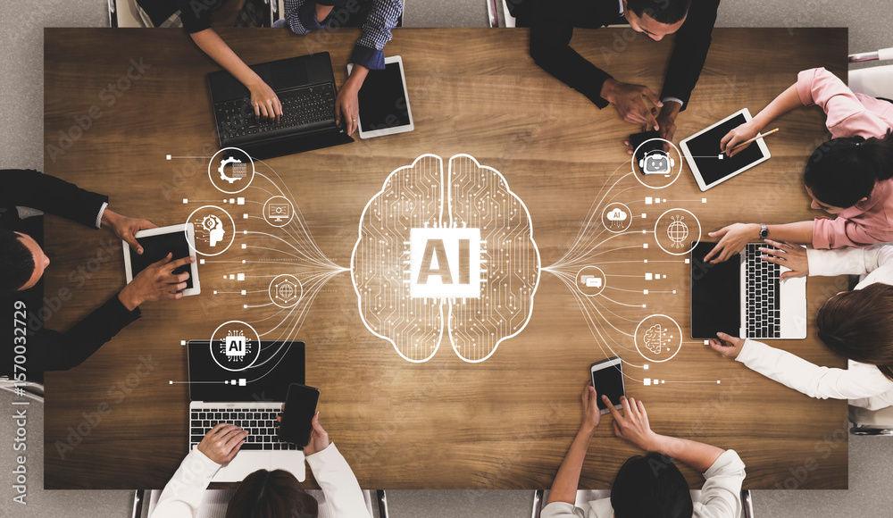 Poster ai assistant with llm, big data, machine learning, and generative ai powers prompt engineering and s