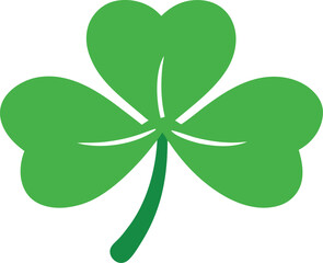 Green Shamrock: A vibrant green shamrock, a quintessential symbol of luck and Irish heritage, stands out, offering a timeless and symbolic representation of good fortune. 