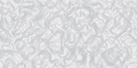 modern smooth line contour Topographic map contours curve line Hand-drawn vector pattern Wave textures white and gray white background.