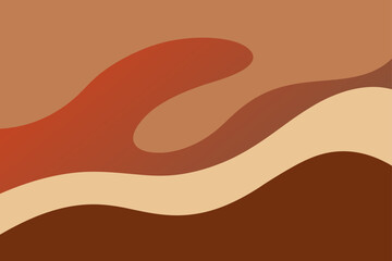 Muted Earth Color Organic Composition