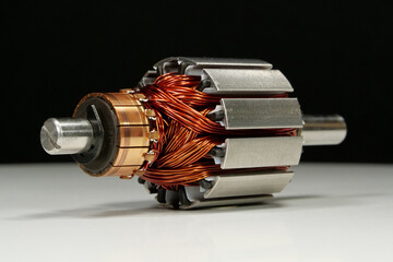 Rotor of electric motor from small household appliance