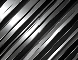 Obraz premium Abstract diagonal metallic stripes