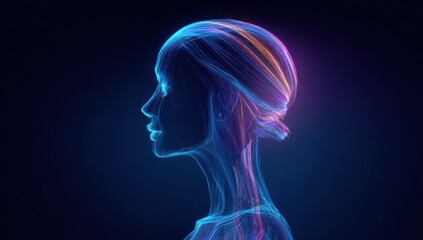 x ray image of human head