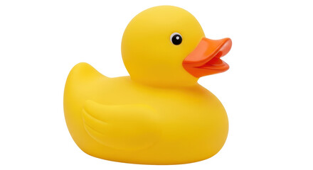 Isolated Rubber Duck