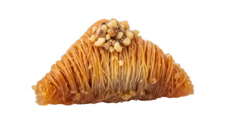 Isolated Baklava Pastry Piece