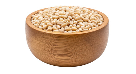 Isolated Pearl Barley