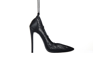 Black high heels