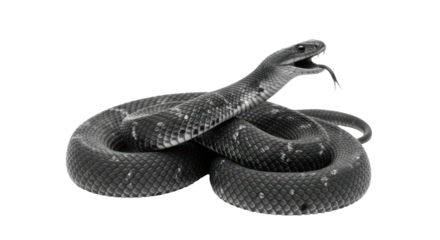 Isolated Snake