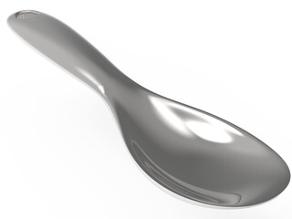 spoon isolated on white