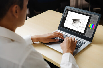 Architectural design modish software application for architect business and professional designer