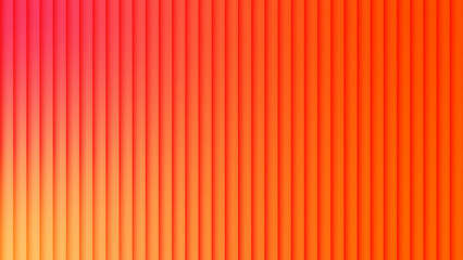 Obraz premium Vibrant gradient of vertical stripes in warm red orange and yellow hues