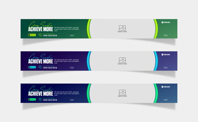 Leaderboard Ad banner template for Website and Marketing