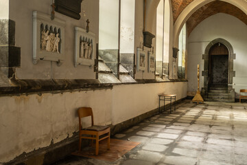 An old abandoned church somewhere in Liege, Belgium. June 14, 2025