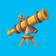 Telescope vector Illustration file 