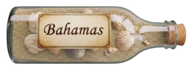 Bahamas Message in a Bottle