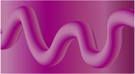 Blend Flowing 3D Maroon Background Abstract Design Art Vector Illustration