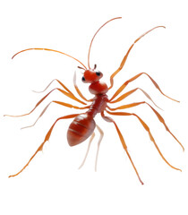 ant isolated on white background
