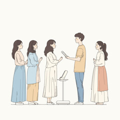 Social Interaction Among Friends