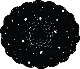 nebula on white background.eps